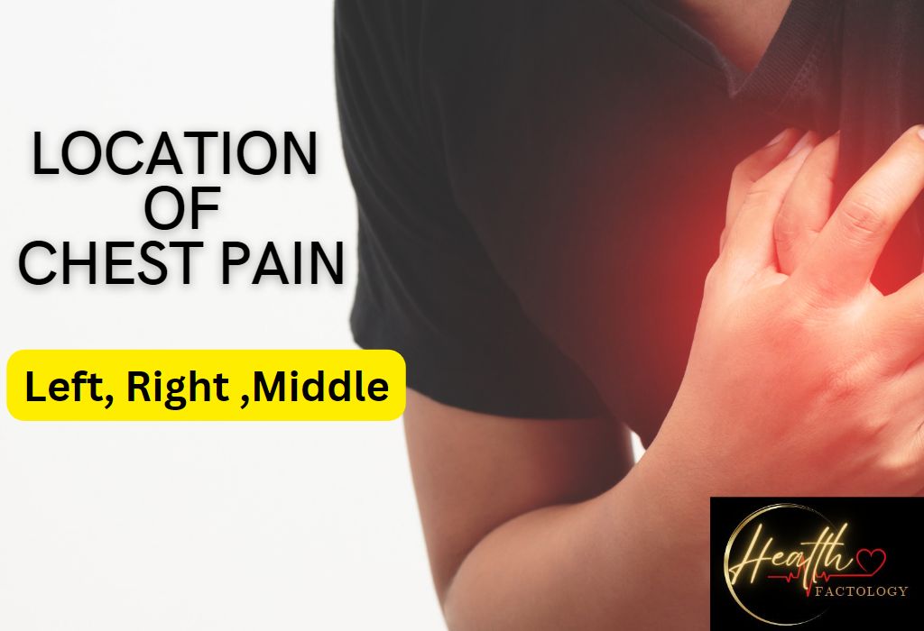 chest pain location