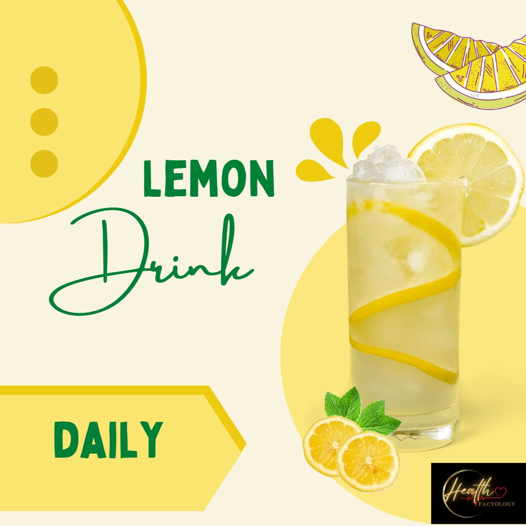 Lemon water daily